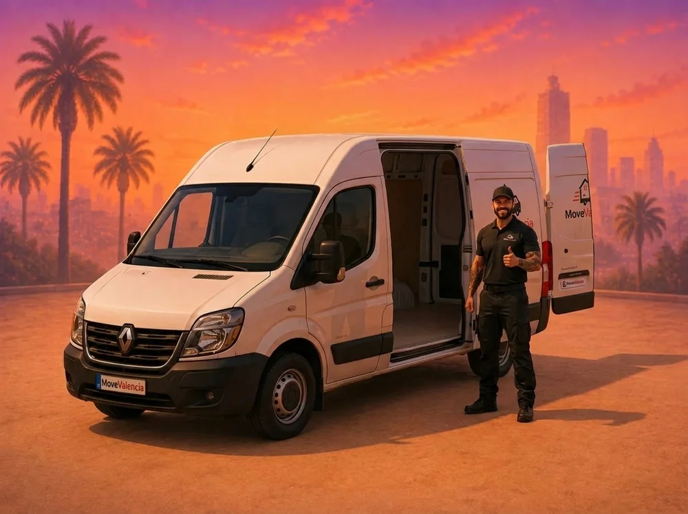 Furgoneta con conductor en Valencia — MoveValencia